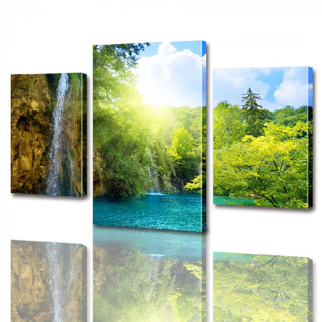 Картина модульная ArtStar ADNA0001 45х70 см 3 части