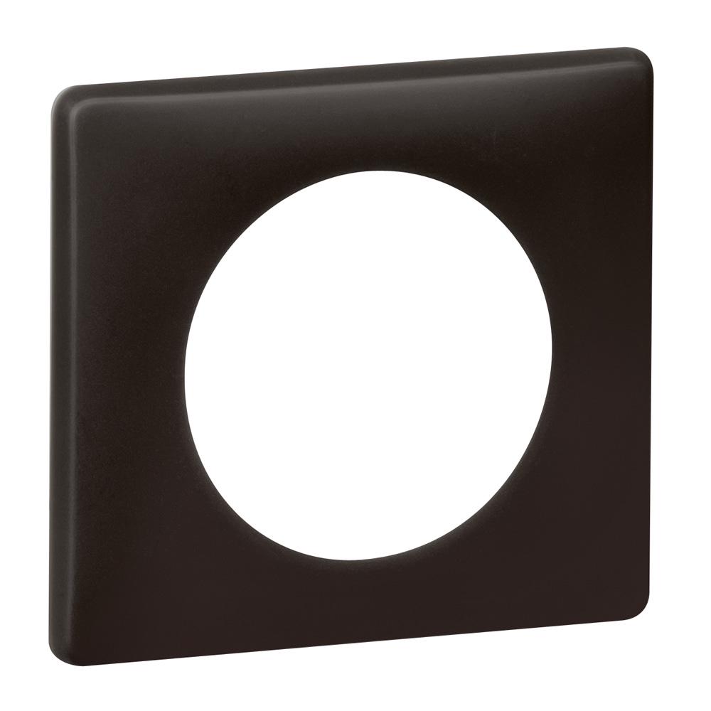 Рамка Legrand Celiane 1п пластик Черный перкаль (66741)