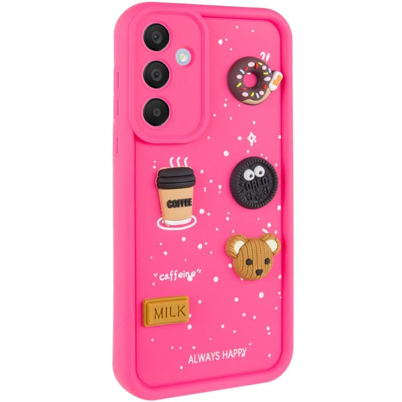 Противоударный чехол TPU Toys Case для Samsung Galaxy A36 5G Pink / Always Happy