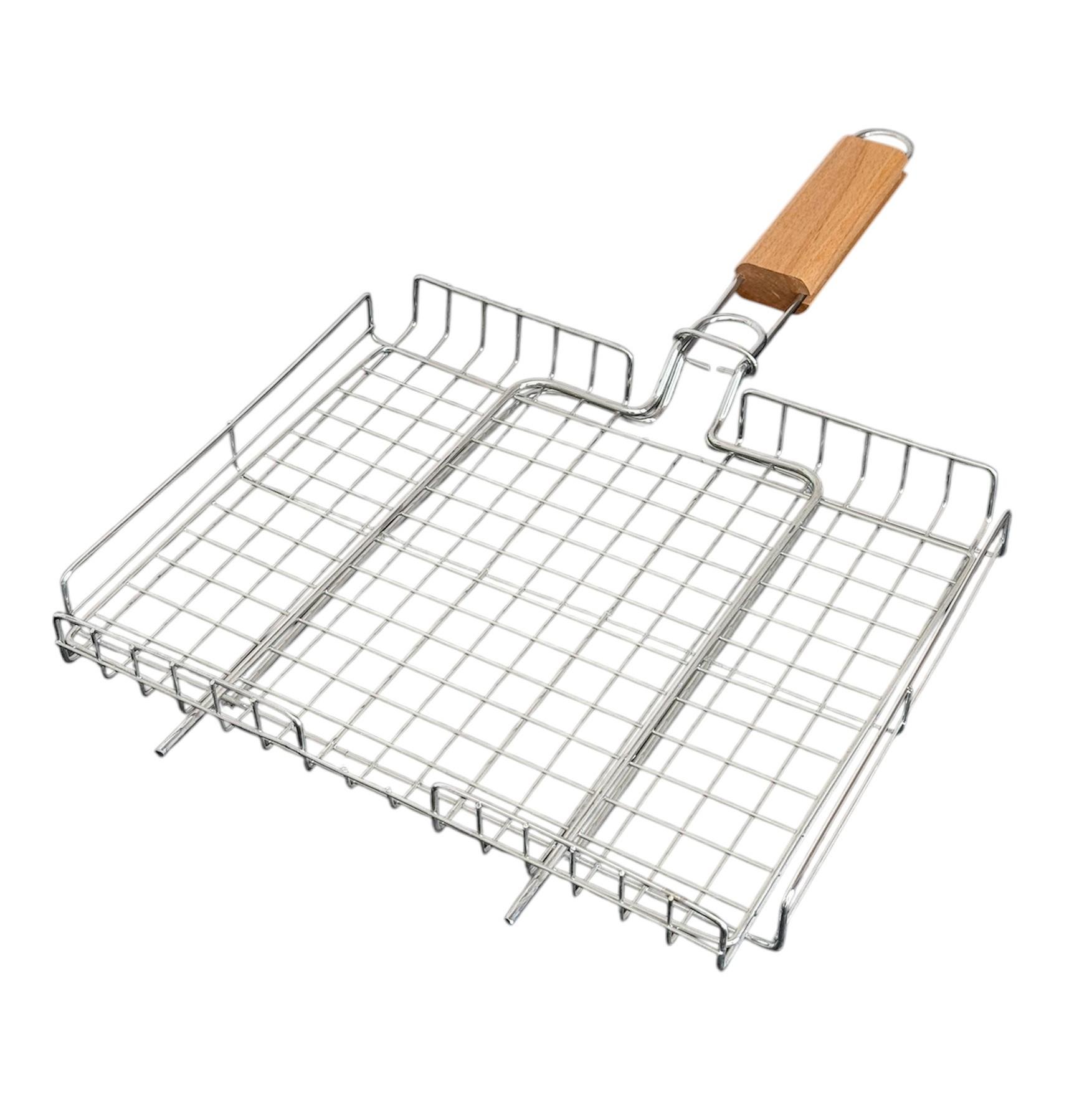 Решетка гриль для барбекю Gorillas BBQ плоская L 37 см (RG