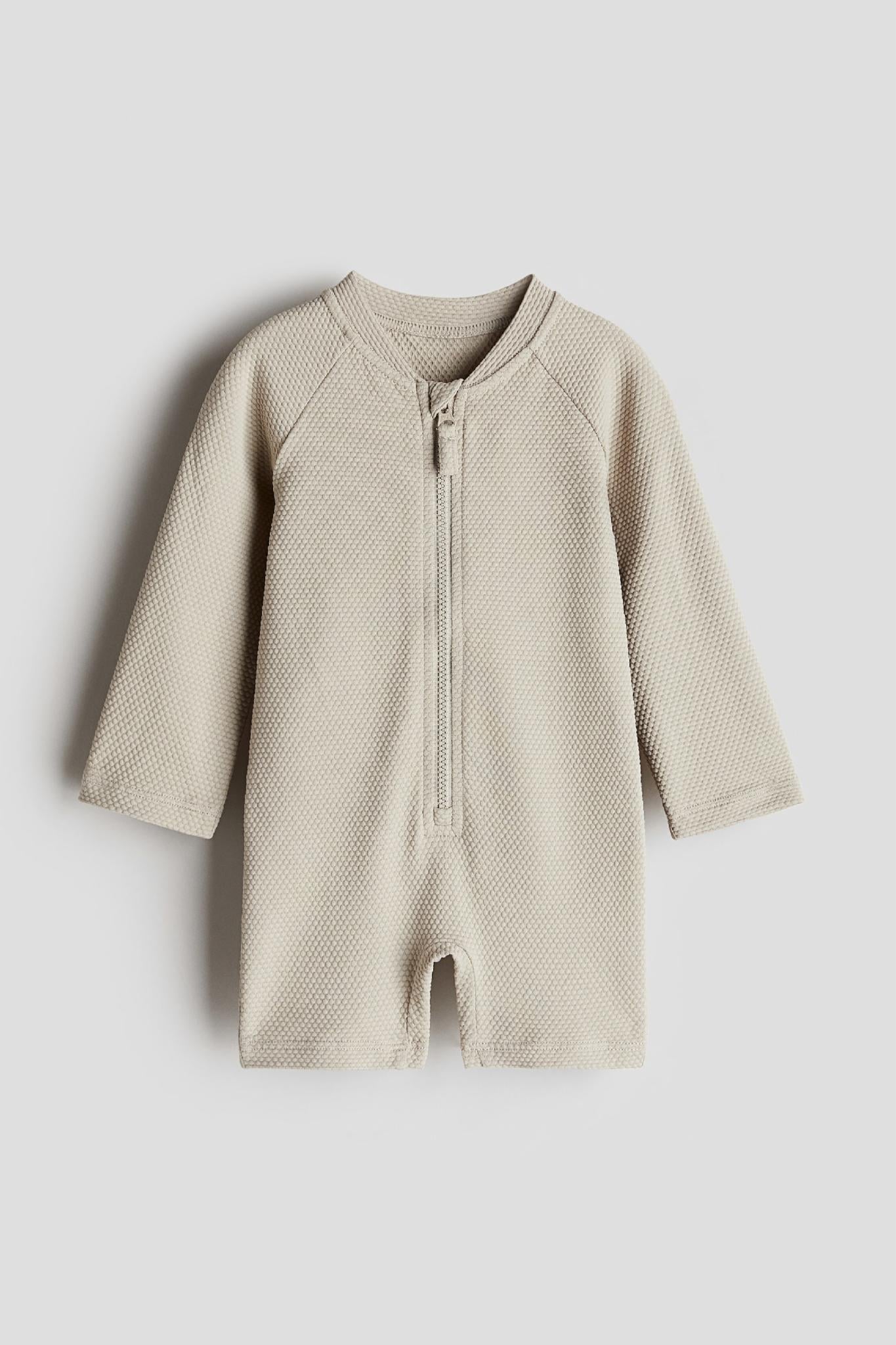 Купальный комбинезон H&M 1119827 74-80 см Бежевый