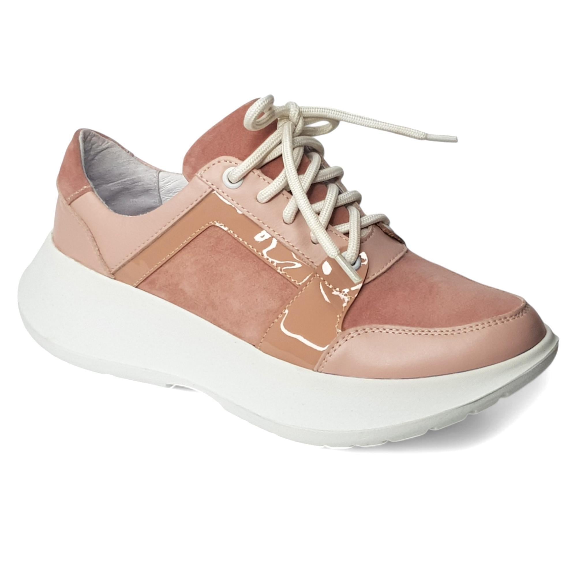 Кеды женские осенние Larsena р. 40 Розовый (035575-40)