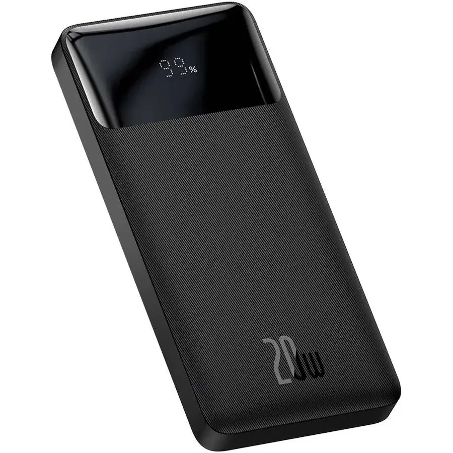 Батарея портативная BASEUS Bipow Digital Display Fast Charge PPBD050301 10000 mAh 20W Black - фото 2