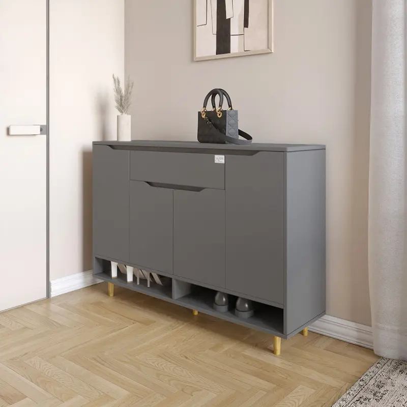 Тумба для обуви Lion Sallivan Тумба-2 Антрацит (Lion-041118) - фото 1 Тумба для обуви Lion Sallivan Тумба-2 Антрацит (Lion-041118) - фото 1