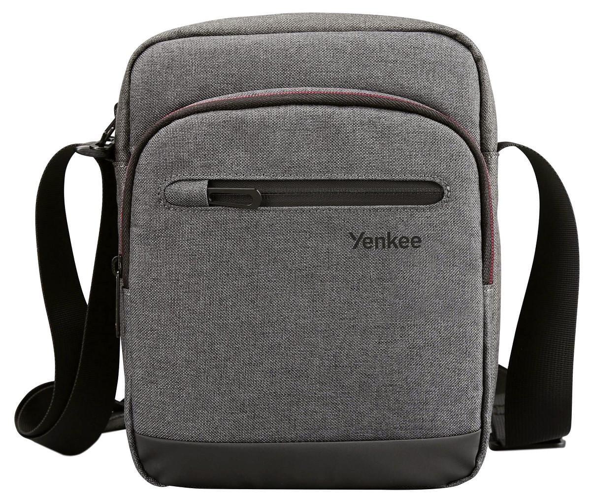 Мужская сумка YENKEE Portable TARMAC Messenger Bag YBT 1070GY Серый (7137047)