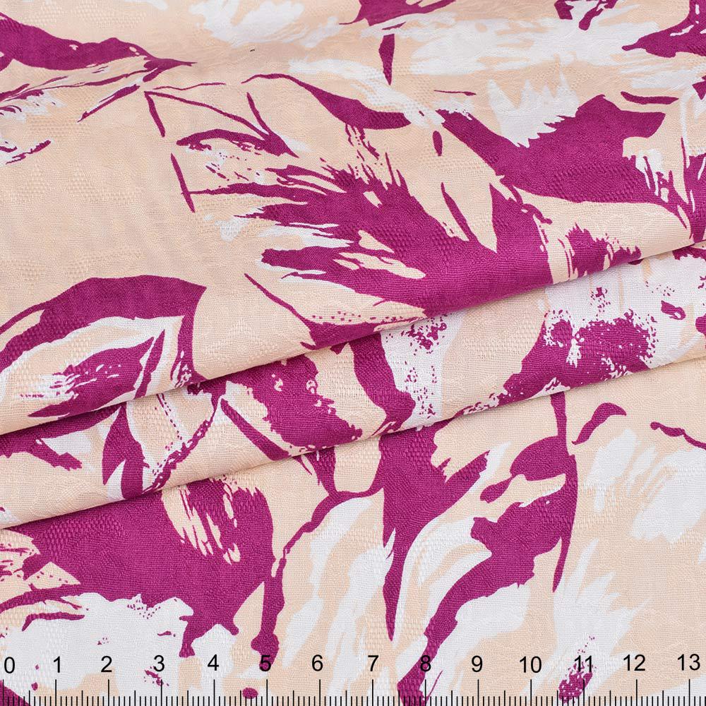 Тканина коттон-жаккард стрейч ширина 145 см Бежевий (11836.017) - фото 3 Тканина коттон-жаккард стрейч ширина 145 см Бежевий (11836.017) - фото 3