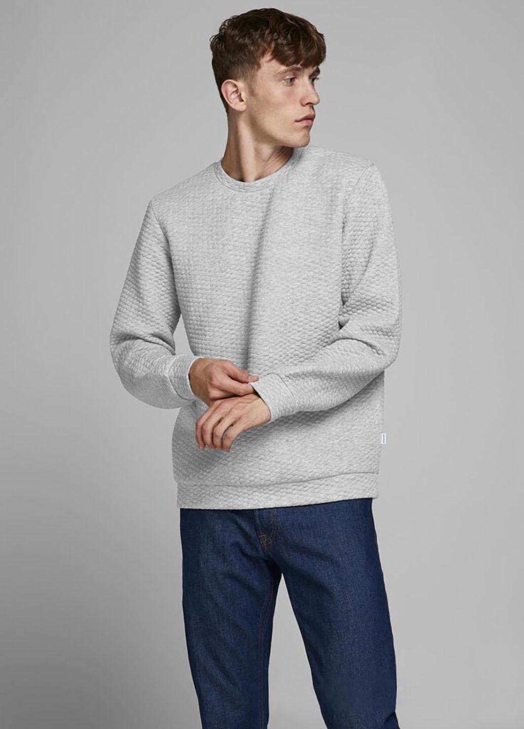 Свитшот Jack & Jones S Серый (12174474b51)