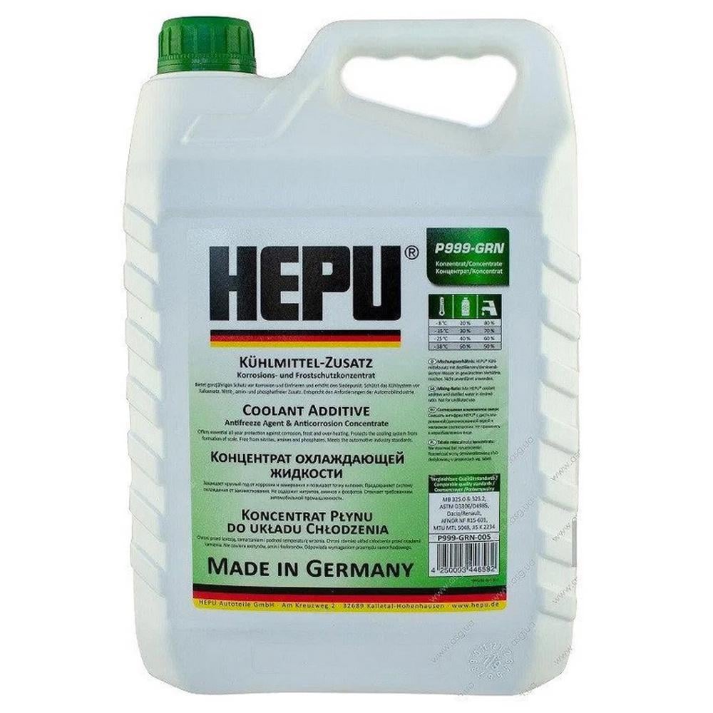 Антифриз Hepu Antifreeze G11 5 л Зелений Антифриз Hepu Antifreeze G11 5 л Зелений
