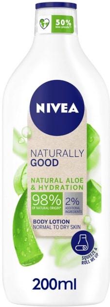 Nivea body лос д/тіл naturally good 200 мл (4005900784322)