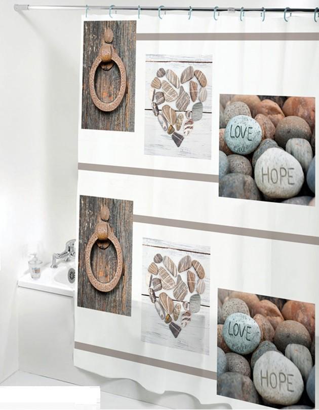 Шторка для ванної PEVA LoveHope Нх-900 з полімерного матеріалу 180х180 см (81019) - фото 2 Шторка для ванної PEVA LoveHope Нх-900 з полімерного матеріалу 180х180 см (81019) - фото 2