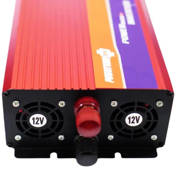 Перетворювач напруги Powerone Plus 5000W 12V-220V з функцією плавного пуску Red (3_05767) - фото 6 Перетворювач напруги Powerone Plus 5000W 12V-220V з функцією плавного пуску Red (3_05767) - фото 6