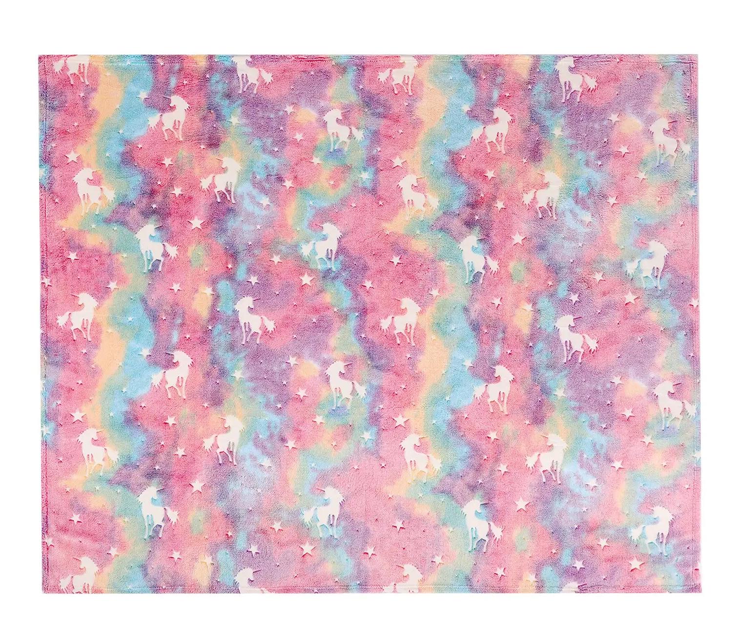 Плед що світиться в темряві День Ніч 130х150 см (23034190)