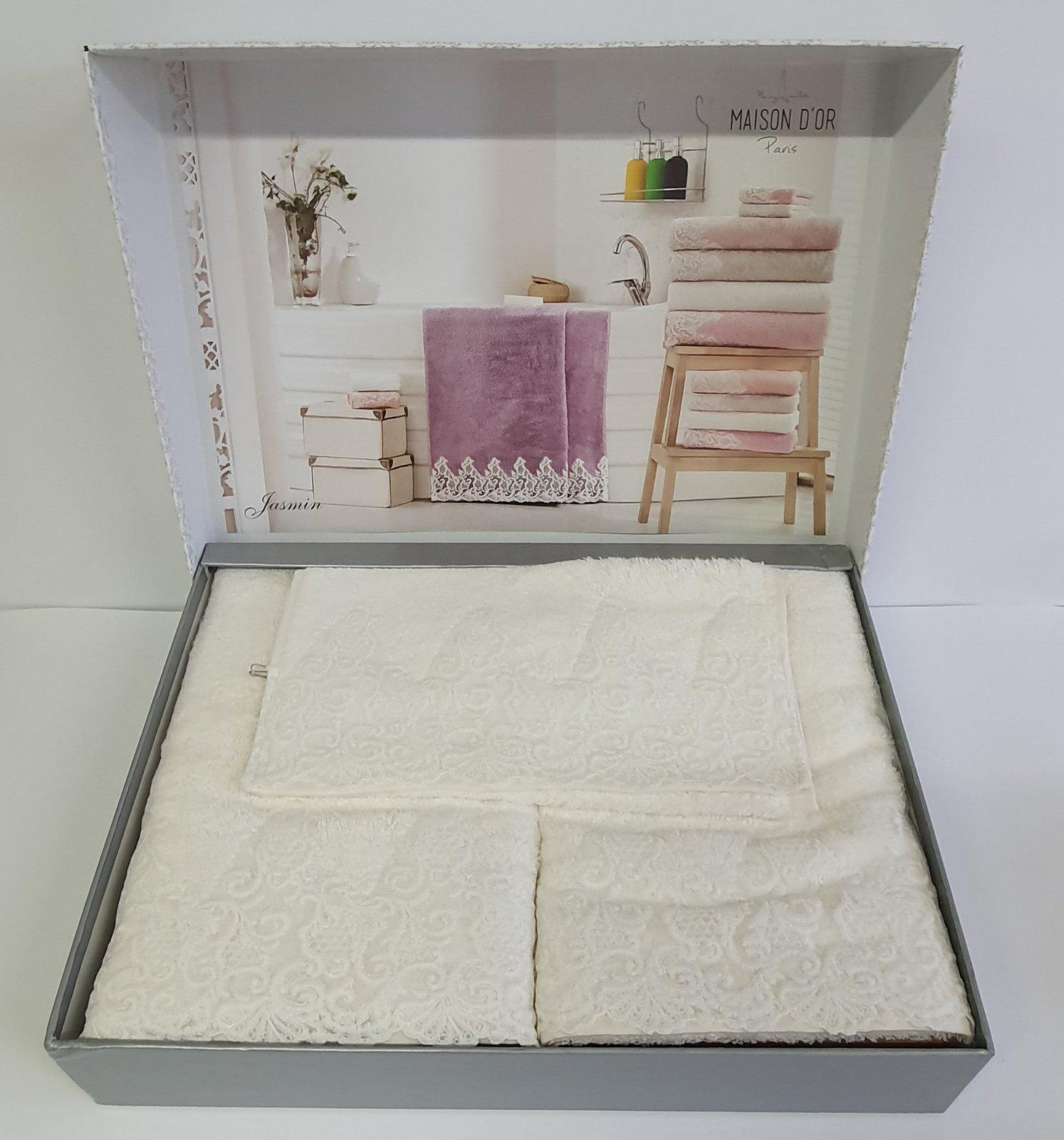 Полотенца Maison D'or 3 шт. Jasmin Ecru (03MD02NABC01)