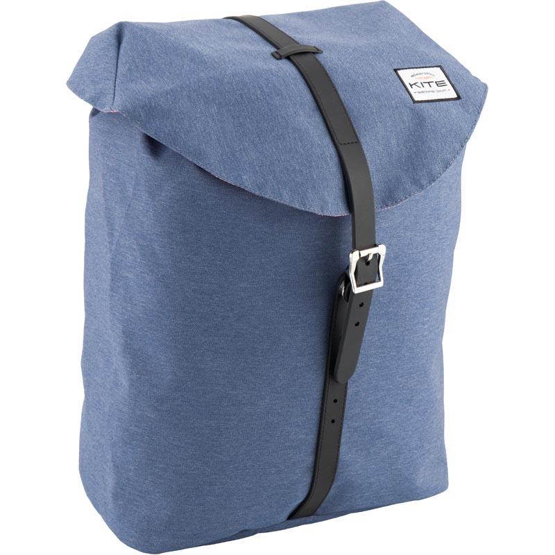 Рюкзак KITE Urban 28x13,5x42 см 16 л Блакитний (K18-859M)