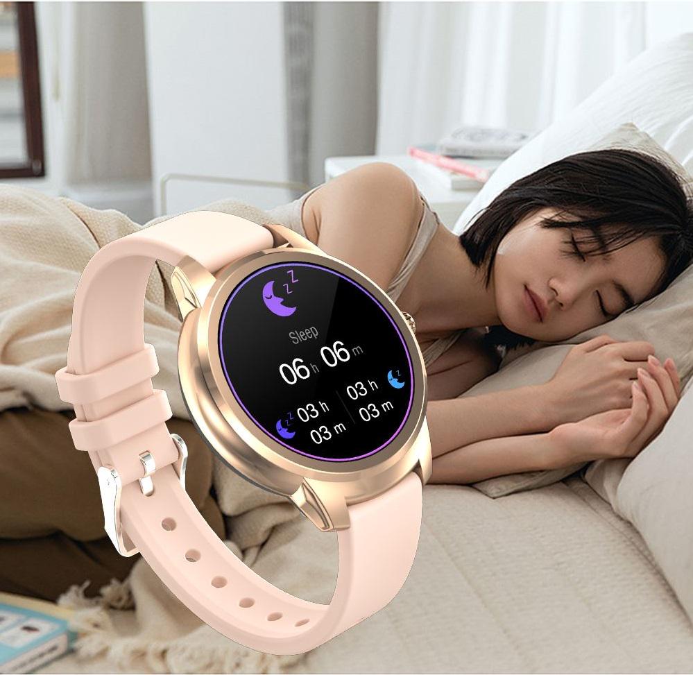 Смарт-годинник LEMFO MK6 тонометр/пульсометр Gold (220a420c) - фото 7