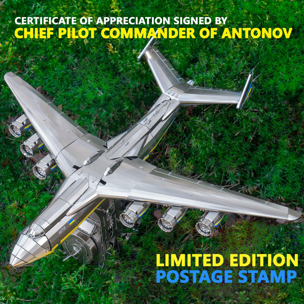 Конструктор METAL-TIME Ukrainian Dream Official Edition MT001/READY зібрана модель колекційна (3032241) - фото 5