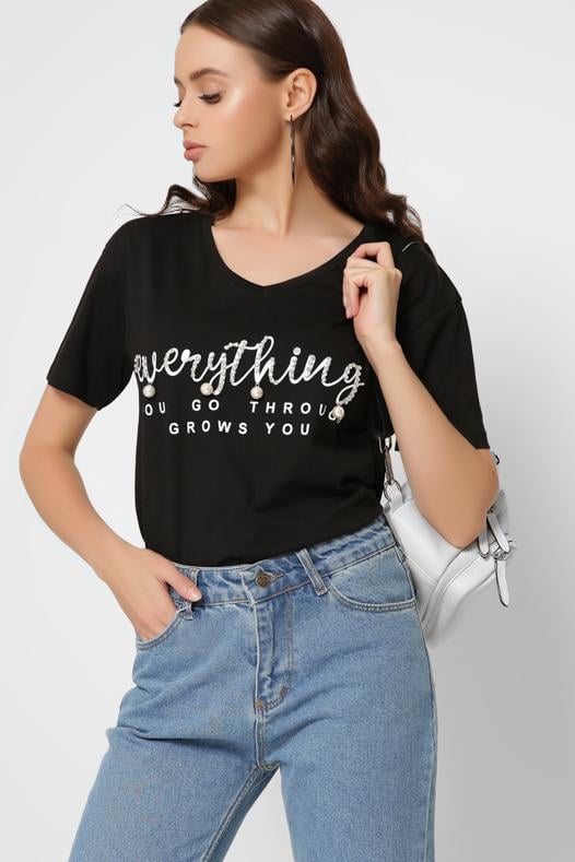 Футболка Carica -32609-8 S Черный (2000002333531)