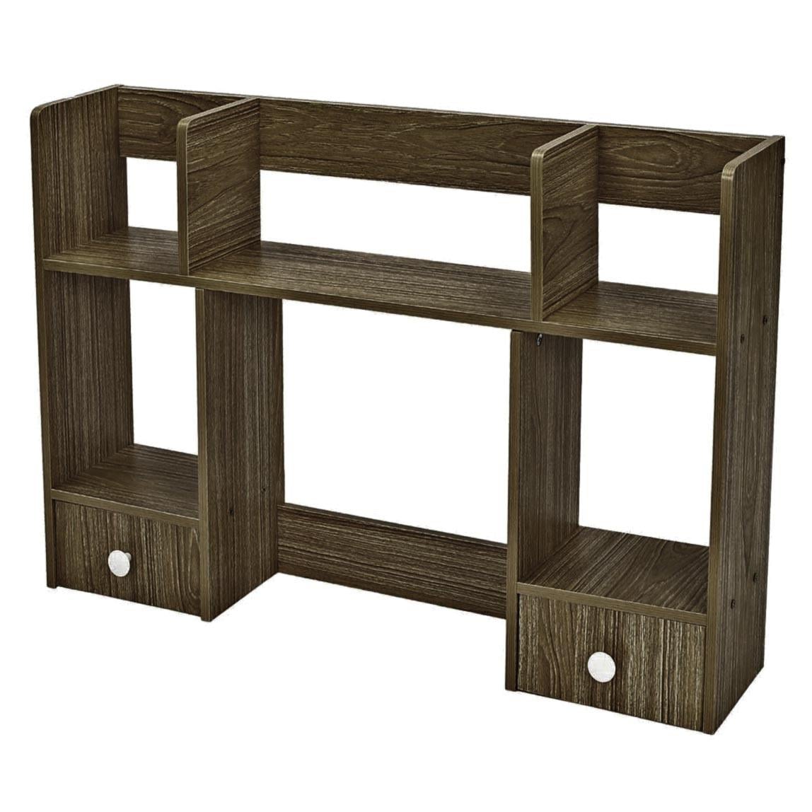 Полка-надстройка настольная из дерева Лория палисандр (АКД-004502)