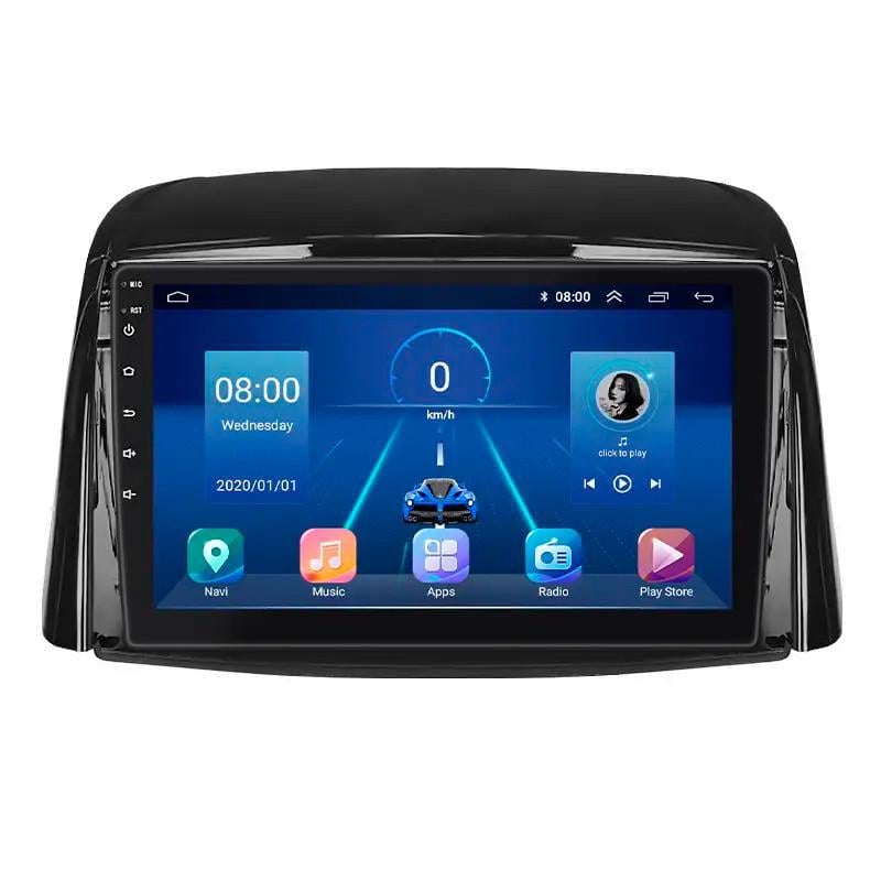 Автомагнитола штатная Lesko для Renault Koleos I рестайлинг 2 2013-2016 9" 6/128Gb 4G Wi-Fi GPS Top MOB