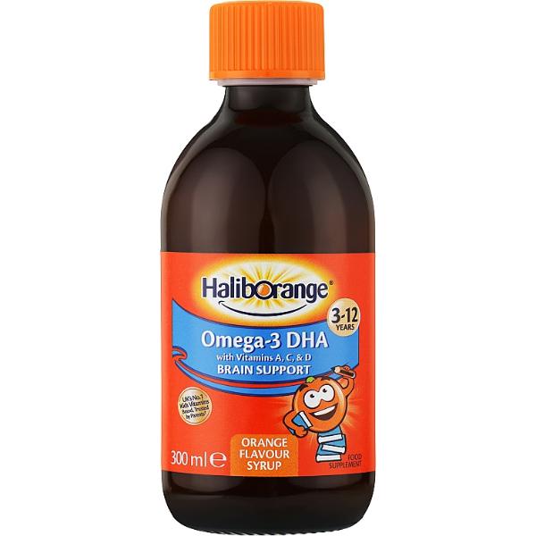 Жирная кислота для детей Haliborange Kids Omega-3 Orange 300 мл (000020721) Жирная кислота для детей Haliborange Kids Omega-3 Orange 300 мл (000020721)