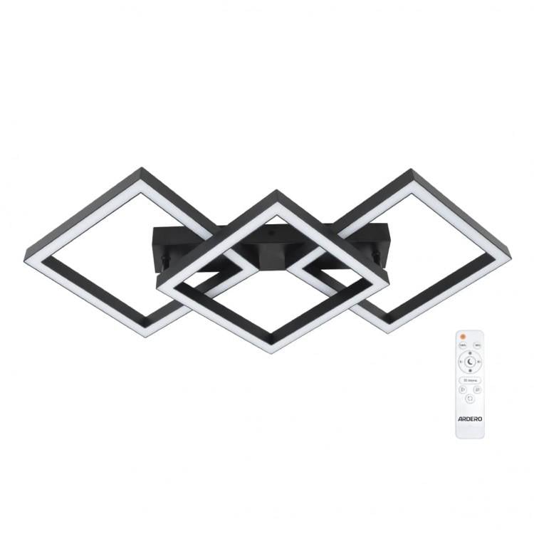 Светильник светодиодный накладной ARDERO AL6492-1ARD URBAN 55 Вт Черный (8903)