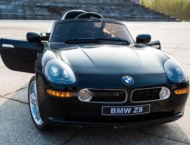 Электромобиль детский BMW Z8 JE1288 аккумуляторный с пультом 3-8 лет Черный - фото 7