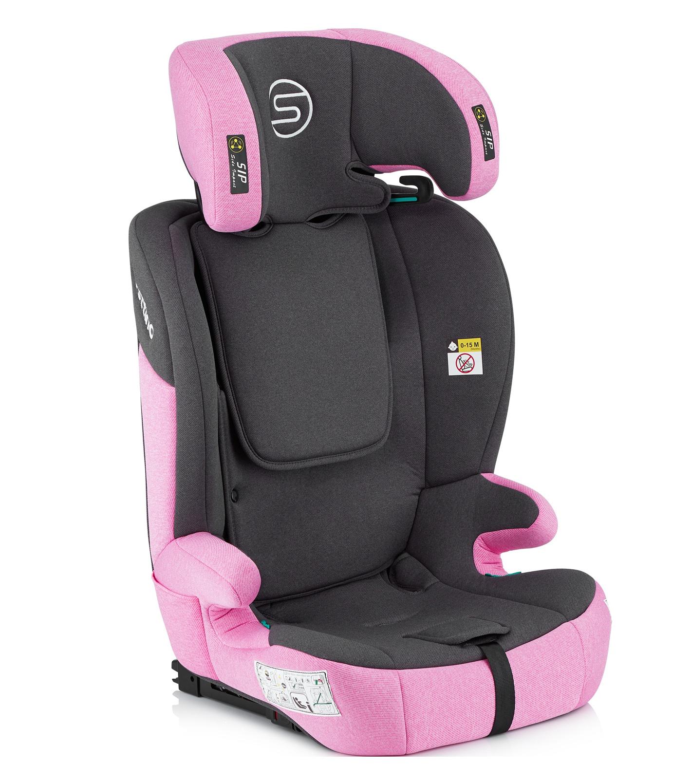 Автокресло Sesttino Rocker 9-36 кг Isofix Pink - фото 3 Автокресло Sesttino Rocker 9-36 кг Isofix Pink - фото 3