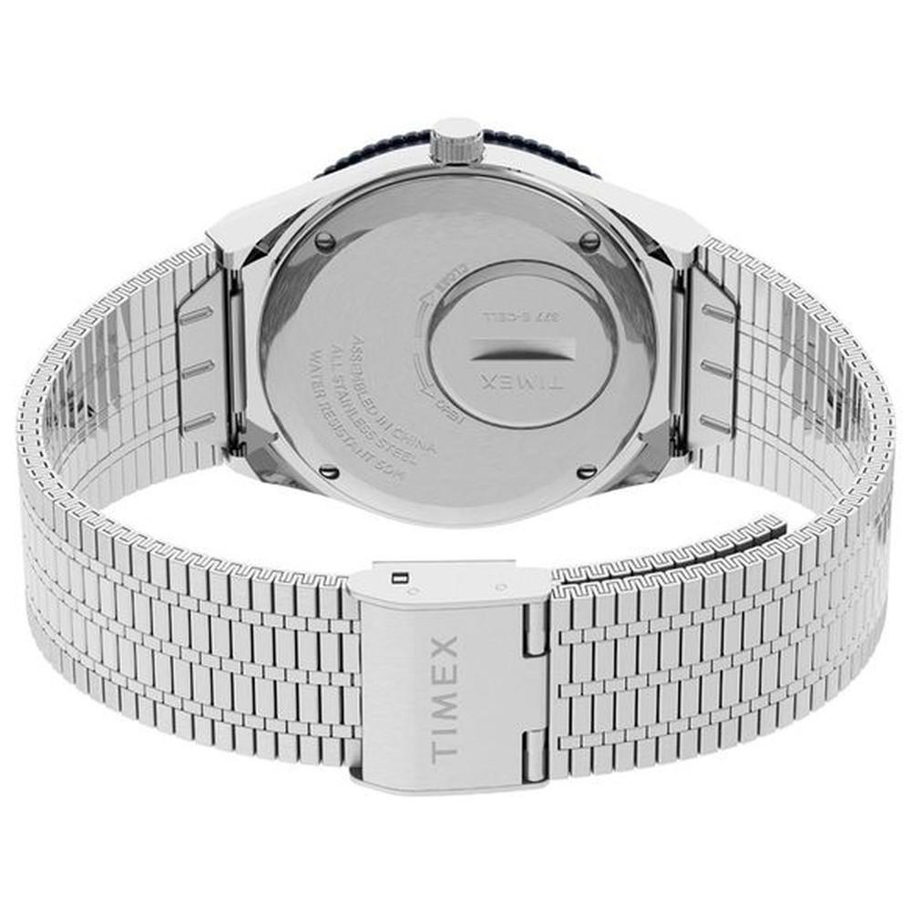 Наручний годинник жіночий Timex Q Series кварцевий Silver (Tx2u95500) - фото 5 Наручний годинник жіночий Timex Q Series кварцевий Silver (Tx2u95500) - фото 5