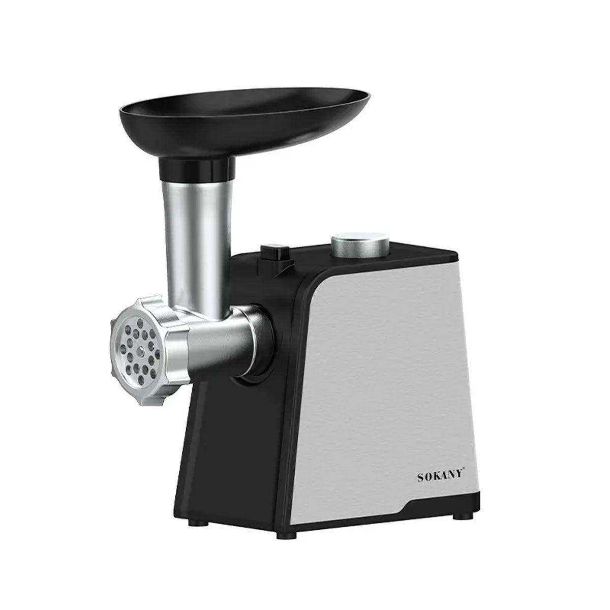 Мясорубка электрическая Sokany 1700 Вт Стальной (27969111)
