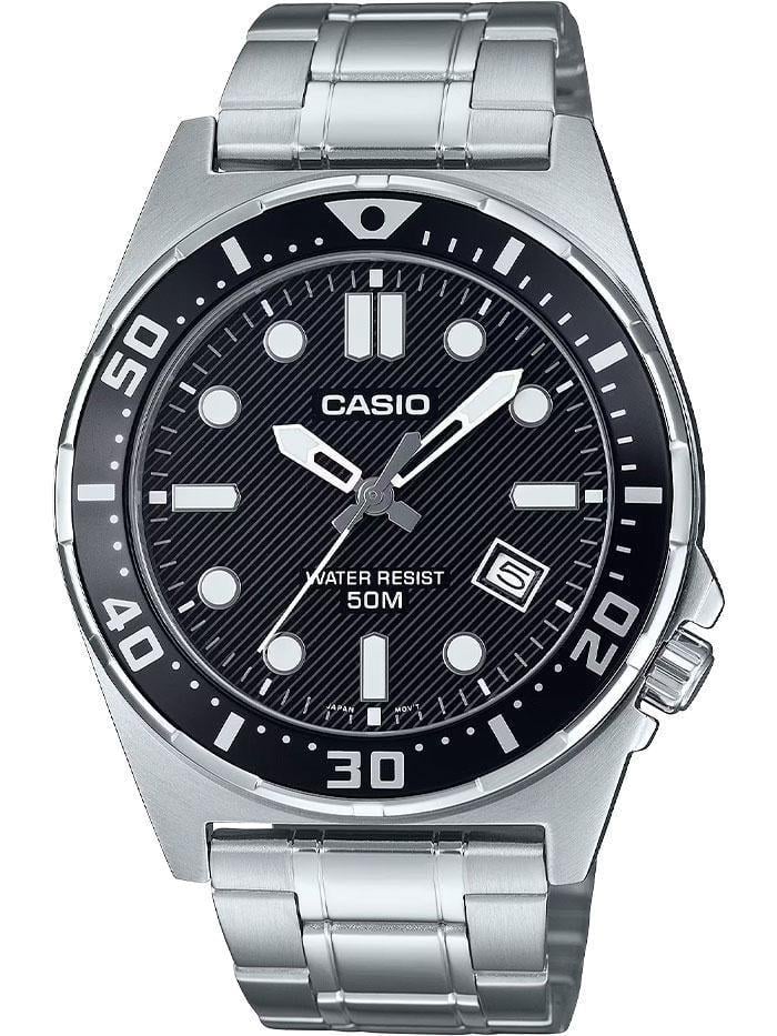 Наручные часы мужские Casio MTD-135D-1A Diver Collection со стальным корпусом Черный (2902100496)