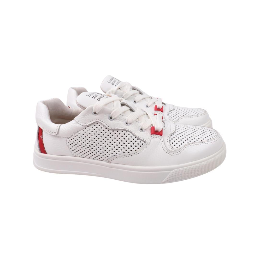 Кеды мужские Golovin из кожи р. р. 45 Белый (136-21DTC)