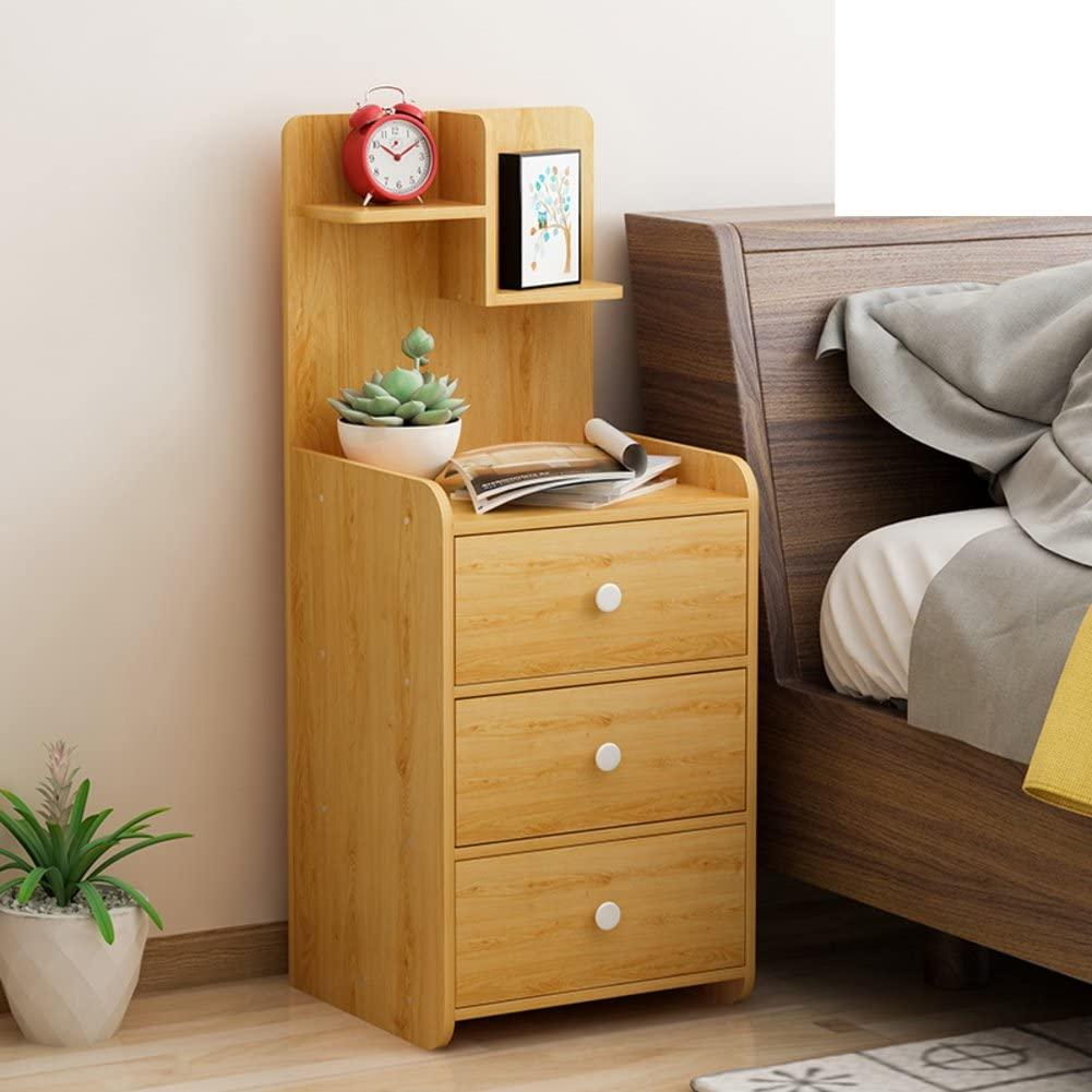 Тумба прикроватная из дерева Лекони 4 Карри (ПТМ-401303)