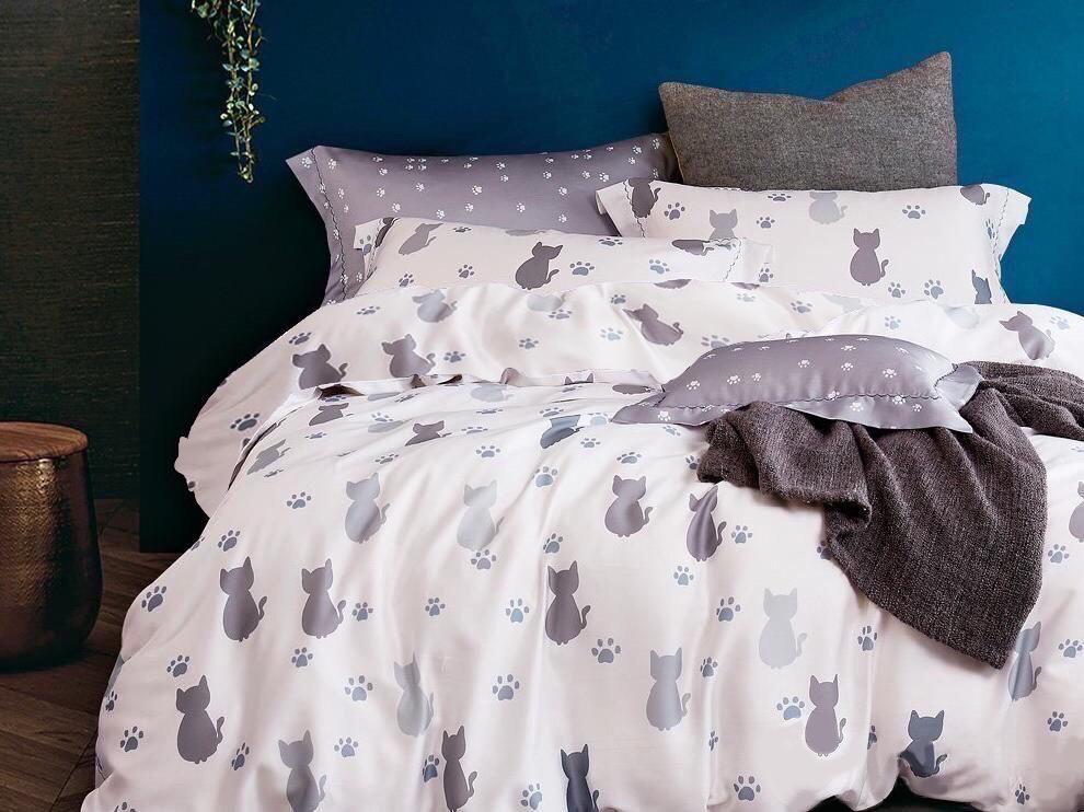 Комплект постельного белья Zastelli 595-596 бязь евро 200х220 Молочный