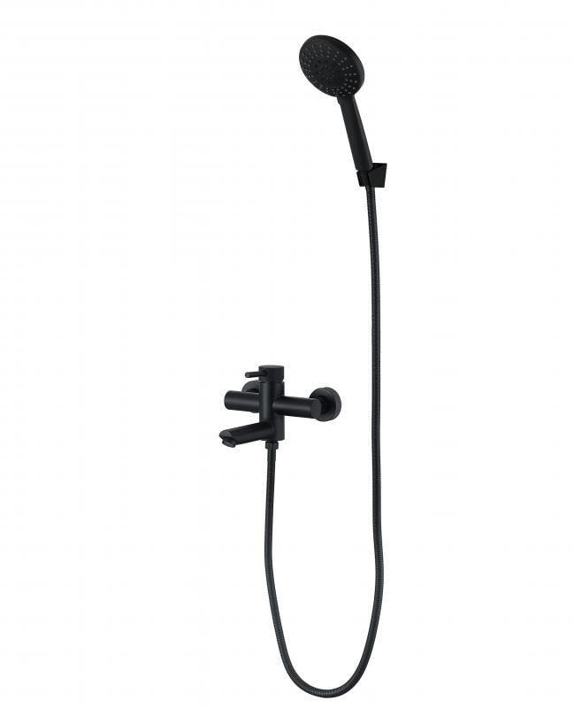 Смеситель для ванны Lidz Aria 05P-BES Black (24550120)