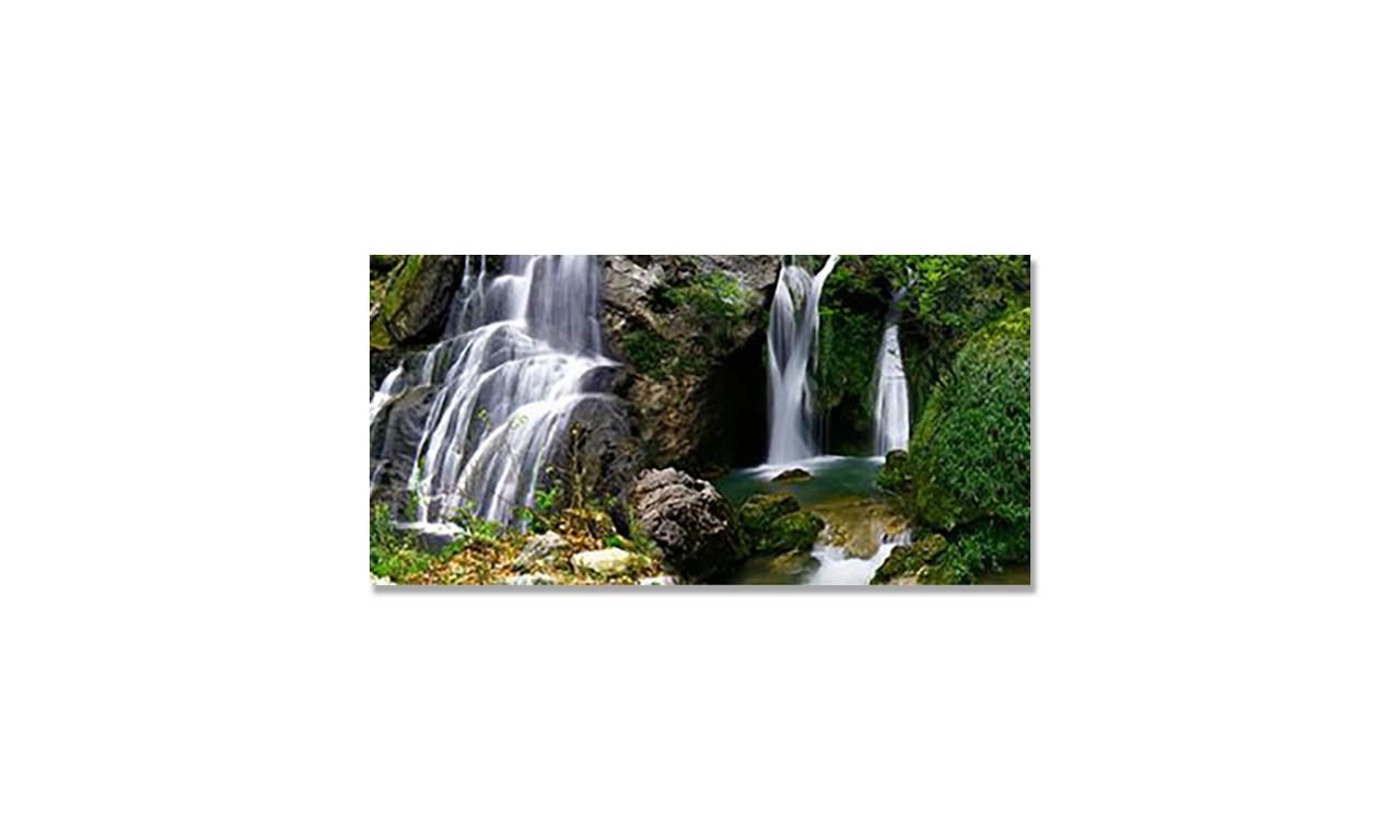 Наклейка виниловая на стол Zatarga Лесной водопад 03 600х1200 мм (1289776310)