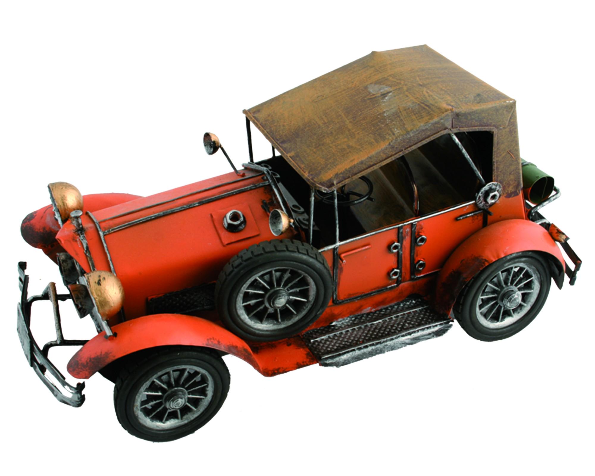 Декоративная фигурка ретро автомобиль металлический (53801)