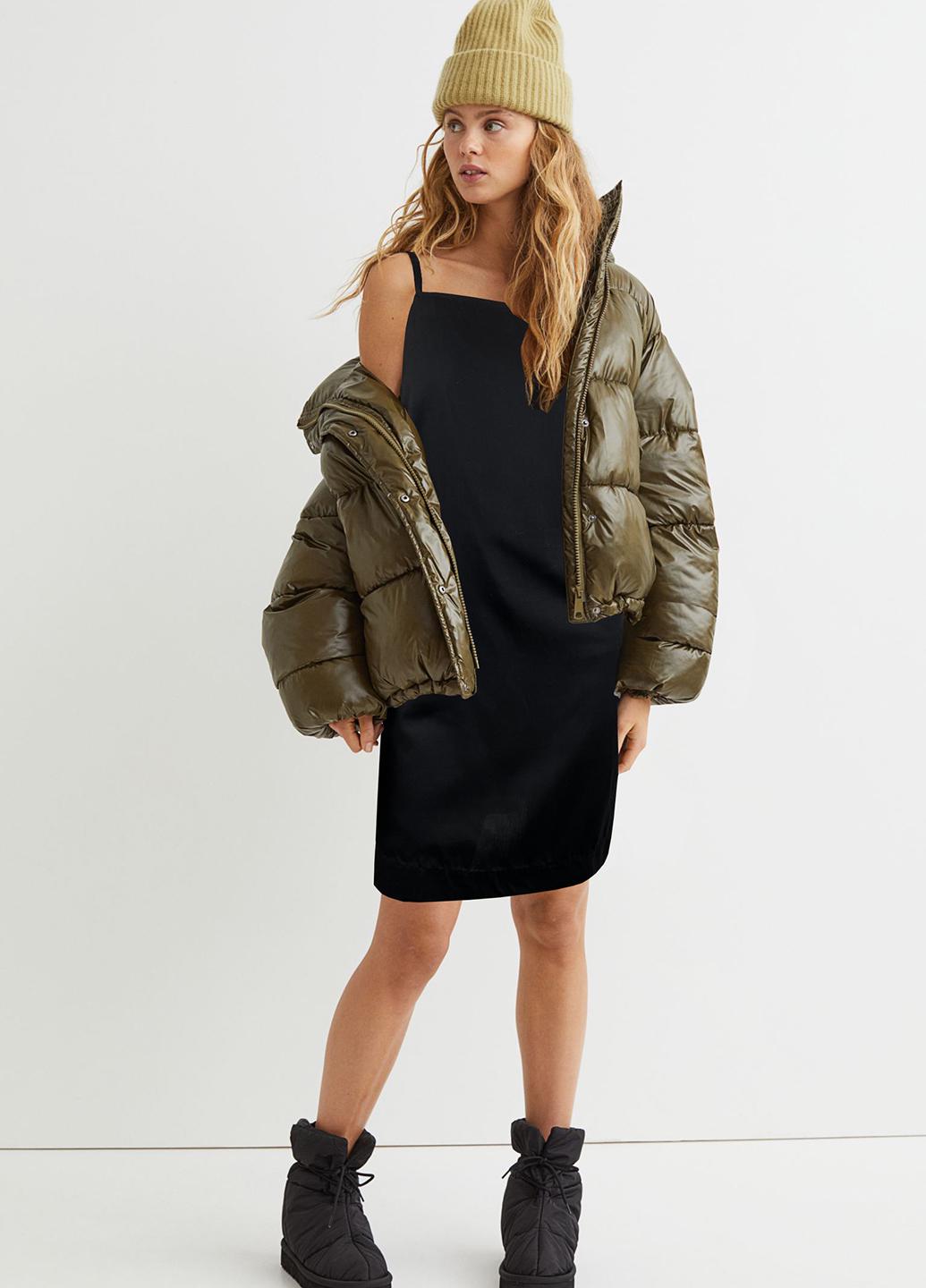 Платье Monki р. 42 Черный (847220b47)