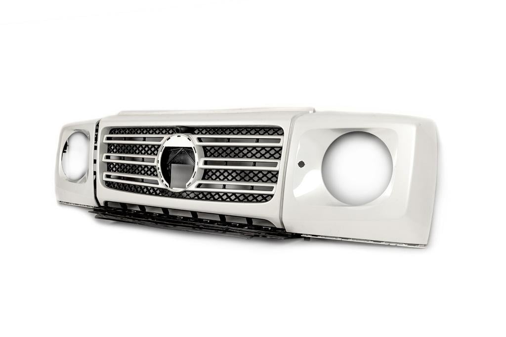 Решетка и накладки на фары для Mercedes G сІаѕѕ W463 2018-гг (126186)