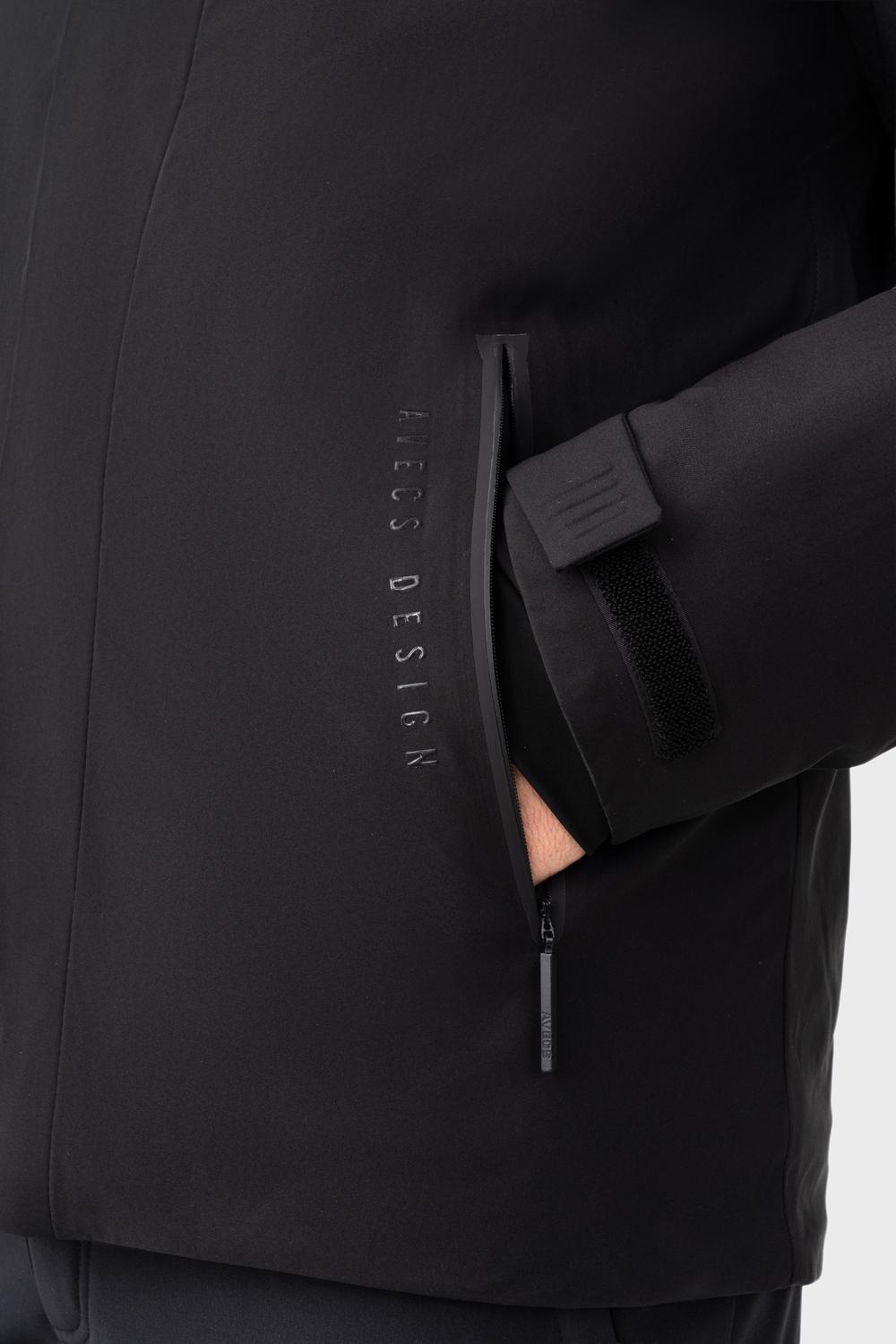 Куртка горнолыжная Avecs 70515/1-3XL Черный - фото 5 Куртка горнолыжная Avecs 70515/1-3XL Черный - фото 5