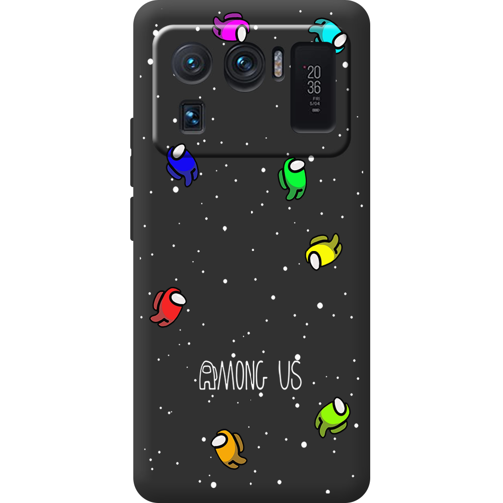 Чехол BoxFace Xiaomi Mi 11 Ultra Among Us Invisible Черный силикон (44424-bk76-44449)