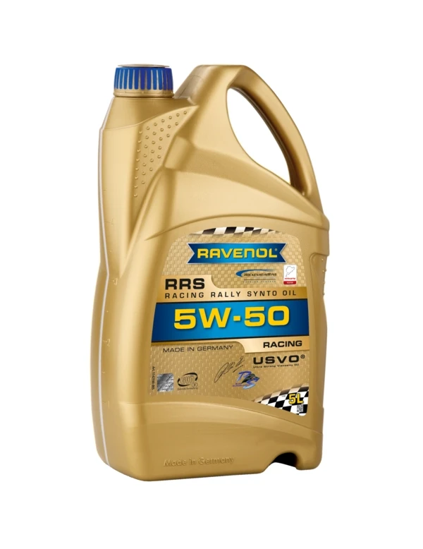 Моторное масло RAVENOL RRS Racing 5W-50 синтетика 5 л (1142100-005)