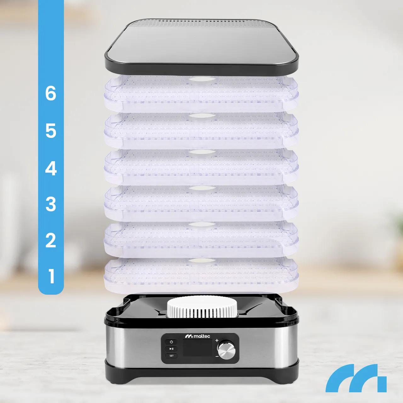 Сушилка электрическая Maltec PerfectDry с регулировкой температуры и таймером 450W 14,4 л (PD450) - фото 13