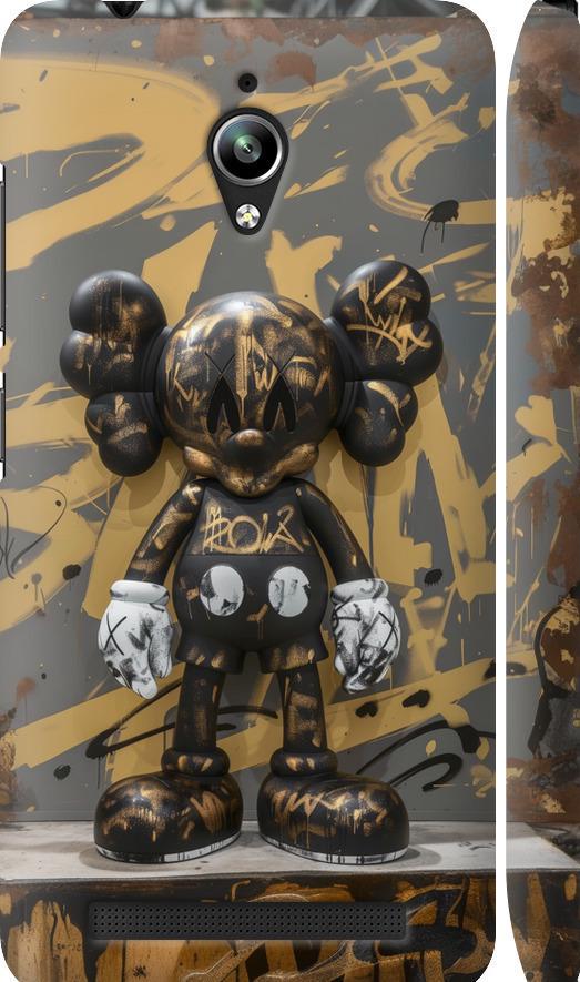 Чехол на Asus Zenfone Go ZC500TG Bronze kaws (6097m-160-42517)