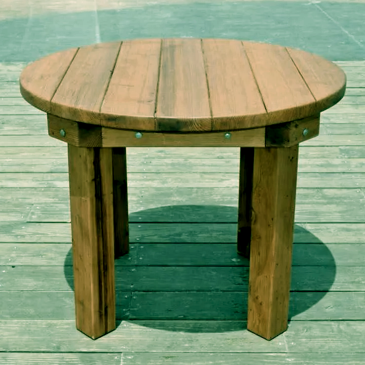 Столик садовий дитячий з дерева Зуерат Мускат (СДД-000607)