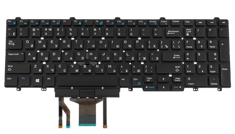 Клавиатура для ноутбука Acer Predator PT314-51s rus без кадра с подсветкой клавиш RGB Black (163788)