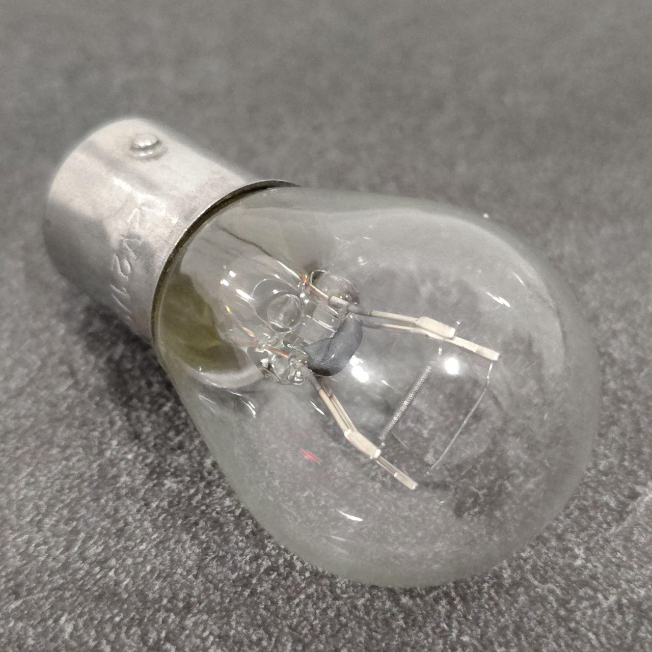 Автолампа P21/4W 1016 BAZ15d S25 12V 21/4W Белый (636STORE3)