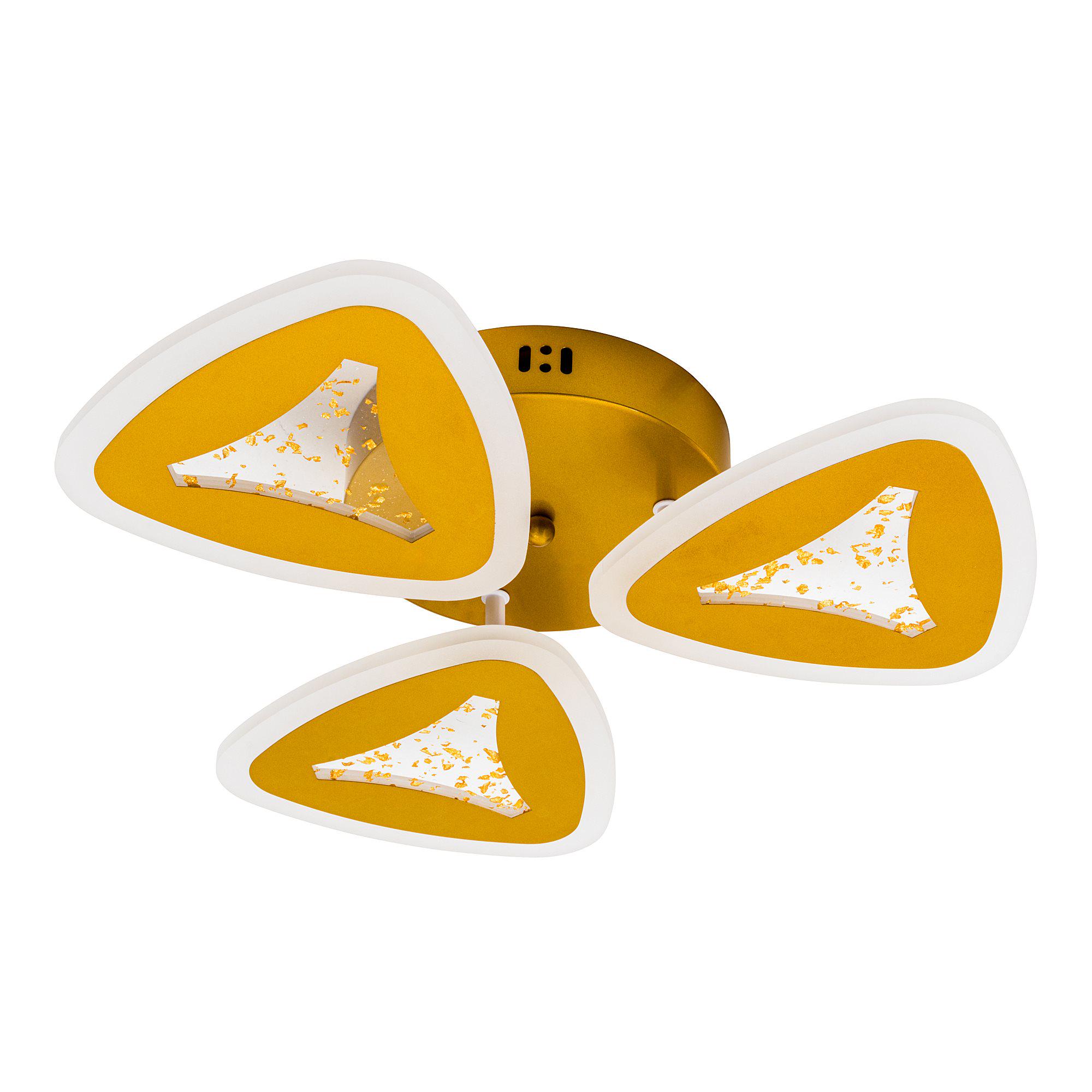 Люстра светодиодная с пультом Valeso V K39978-3 GD (000036415) - фото 6