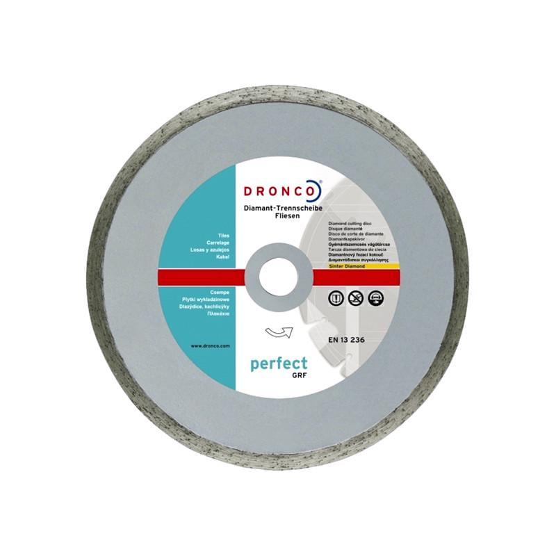Диск алмазный отрезной Dronco GRF perfect 125x1,9x22,2 мм по керамике/плитке (INKRUM00GR1251922D)