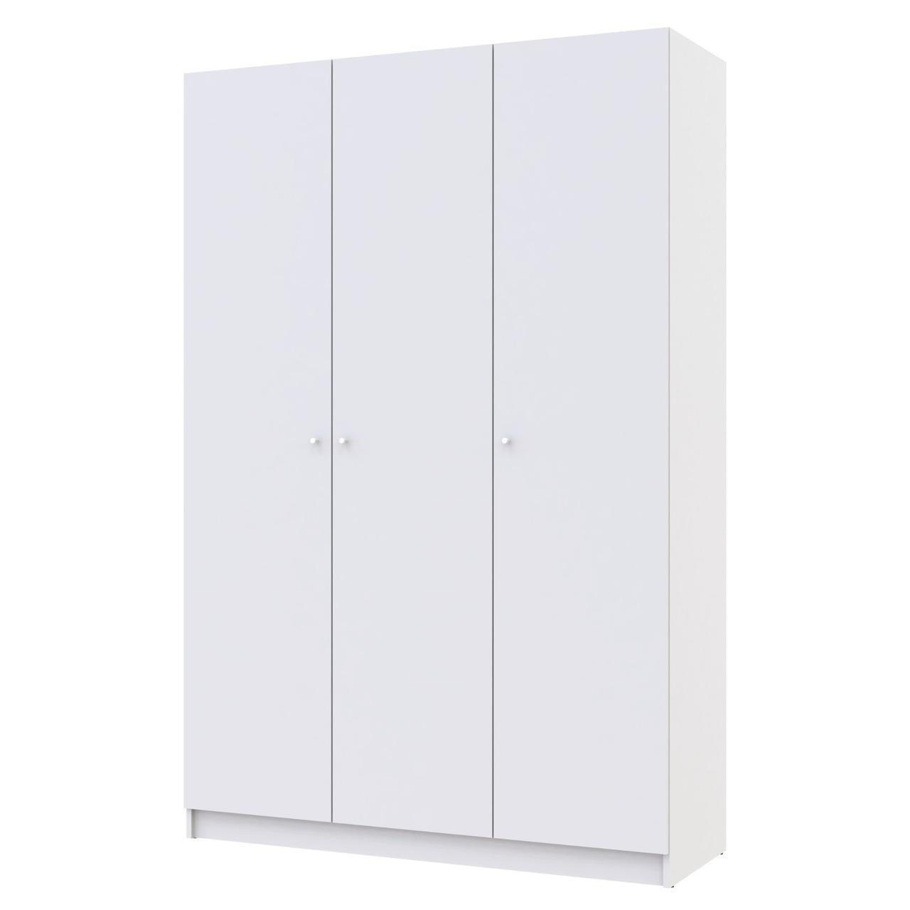 Шкаф распашной Doros Промо 135х48х204 см Белый (DRS-011204)