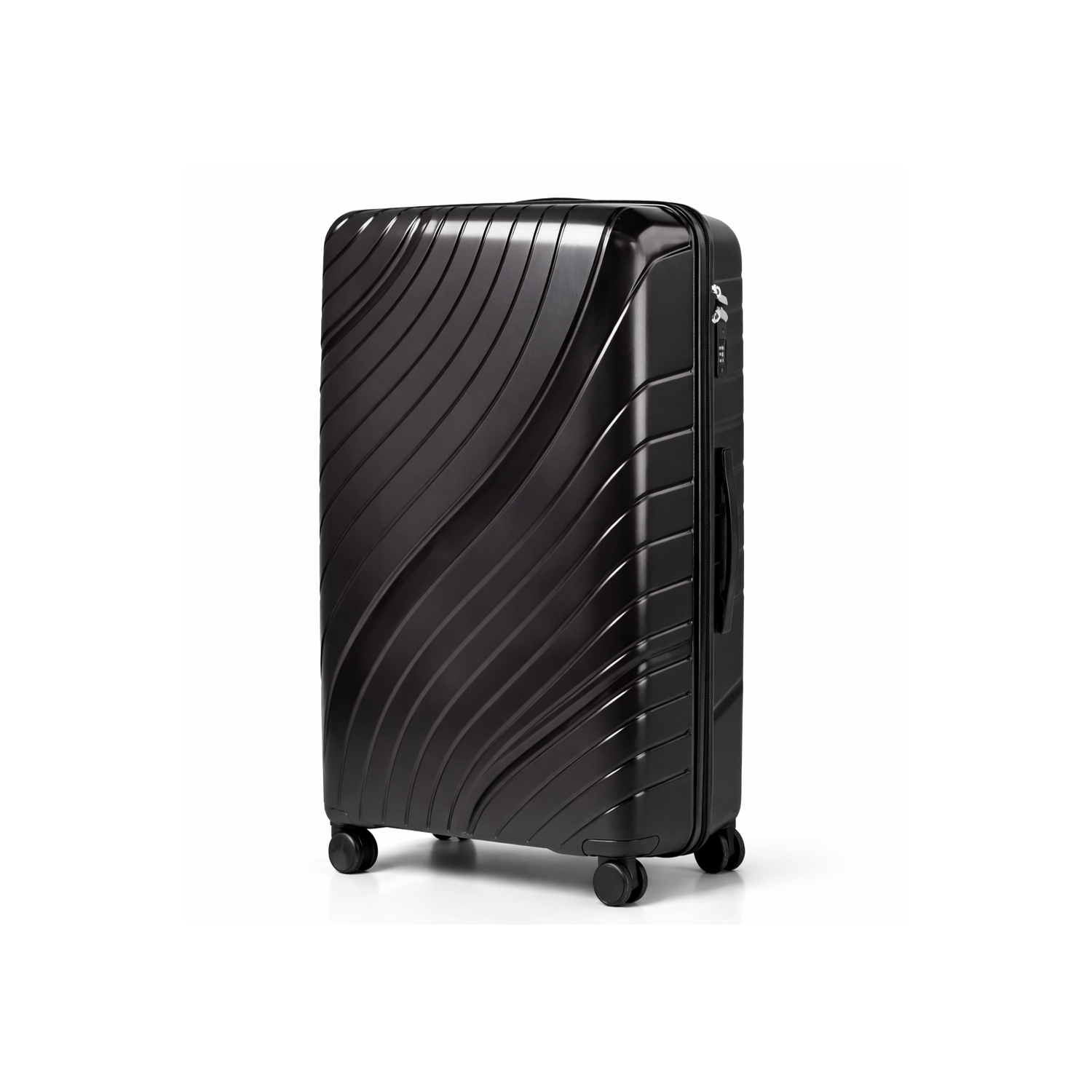 Чемодан средний VINCI PP120 M TSA полипропилен Черный (34124055)
